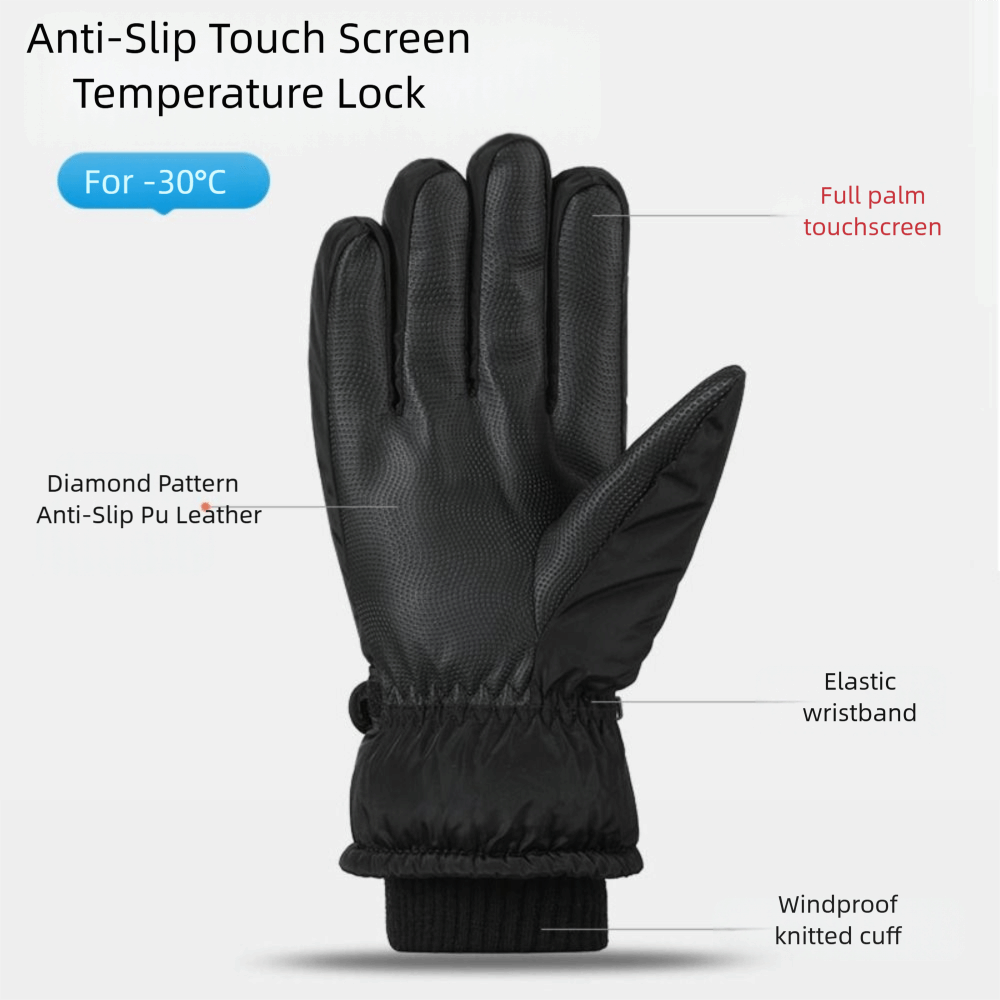 Ski Glove Waterproof - Sarung Tangan Musim Dingin Oxford Baru,
