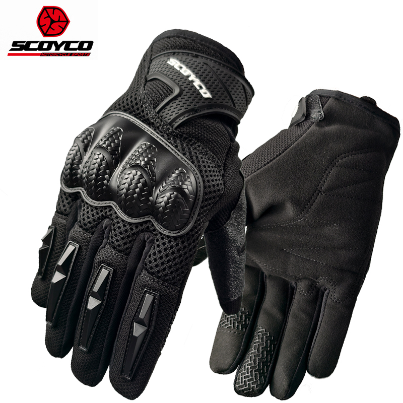 Motorcycle Glove Knuckle - Scoyco sarung tangan berkendara sepeda motor,