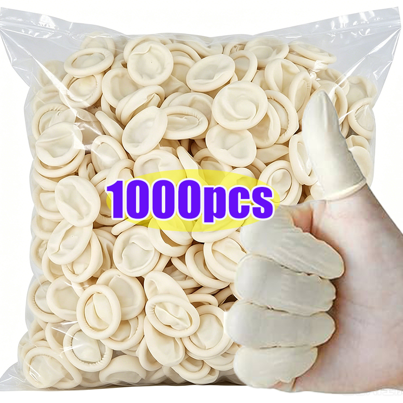 Latex Disposable Glove - 1000 Buah Sarung Jari Sekali Pakai