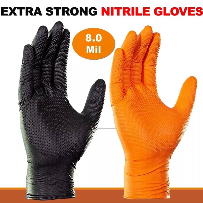 Nitrile Mechanic Glove - Sarung Tangan Nitril Hitam Heavy Duty