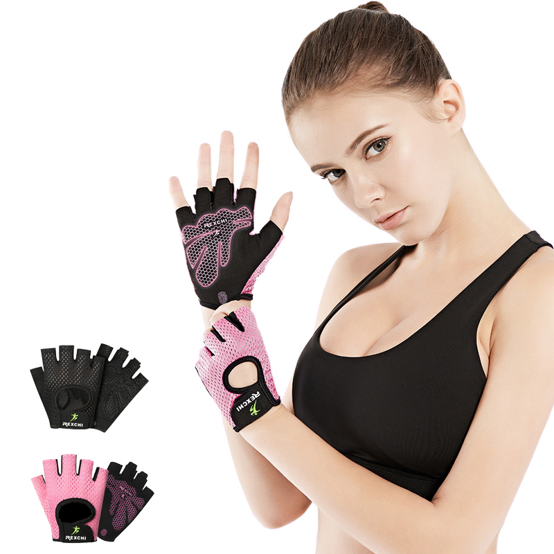 Workout Glove Gym - Musim Panas Wanita Pria Silikon Antiselip