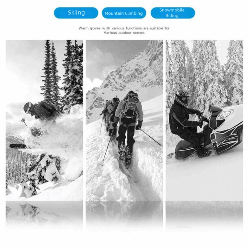 Sarung Tangan Musim Dingin Oxf - Ski Glove Waterproof ulasan dan harga