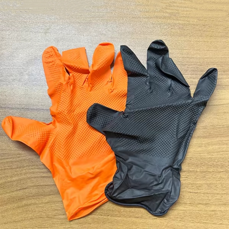 Sarung Tangan Nitril Hitam Hea - Nitrile Mechanic Glove ulasan dan harga