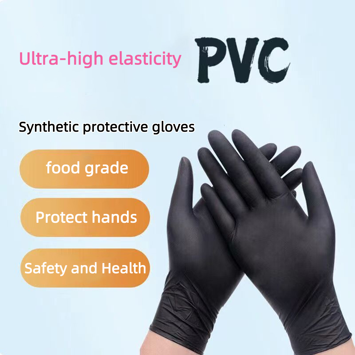 Sarung Tangan Nitril Hitam Sek - Latex Disposable Glove ulasan dan harga
