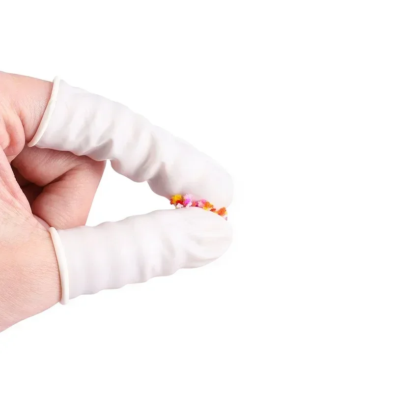 100/50/30 Buah Set Sarung Jari - Latex Disposable Glove ulasan dan harga